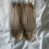 Goldene Glitzer Ballerinas Deichmann 42