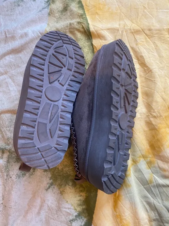 Graceland Plateau Hausschuhe, Clogs, Schlappen, 42, braun