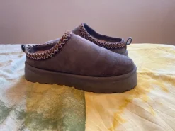 Graceland Plateau Hausschuhe, Clogs, Schlappen, 42, braun