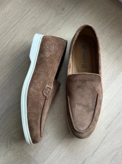 Greenhouse Polo Herren Loafer Wildleder Echtleder Gr. 40