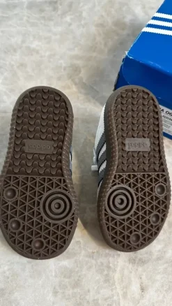Grijze Samba kinder schoenen