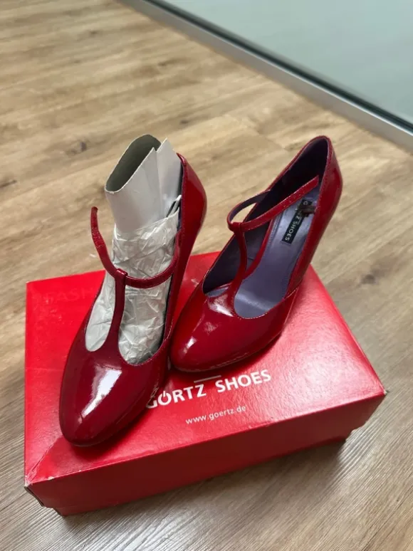 Görtz Schuhe 39 Lack rot