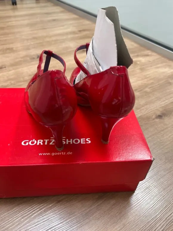 Görtz Schuhe 39 Lack rot
