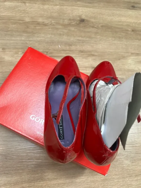 Görtz Schuhe 39 Lack rot