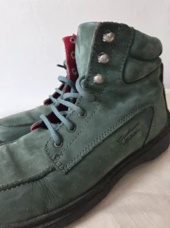 Gudrun Sjödén Stiefel dunkelblau grün und rot