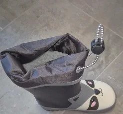 Gummistiefel Gr 26 Waschbär grau
