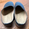 Haflinger Travel Classic Clogs, blau, Gr.43