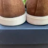 halfhoge loafers in bruin/cognac - maat 43