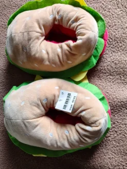 Hamburger pantoffels