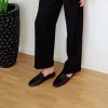 Handmade 80er Jahre Leder Stylische Pantoletten für Herren