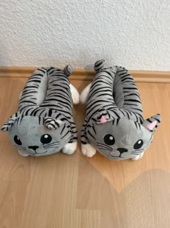 Hausschuhe Katze