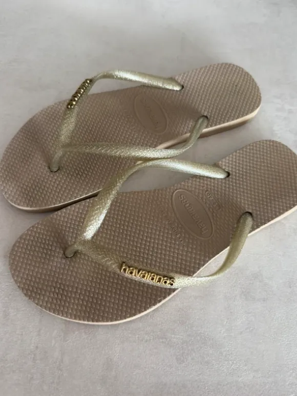Havaianas Flip Flops beige Gold