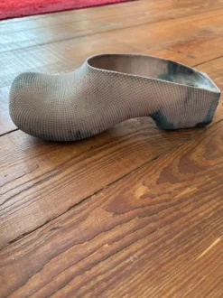 Heeled Clogs, Unique Washed Optic