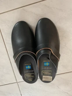 Herren Clogs Moheda Toffeln Leder gr 41