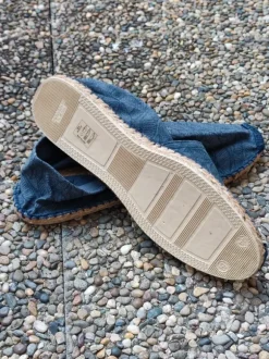 Herren Espadrilles, 44, Blau