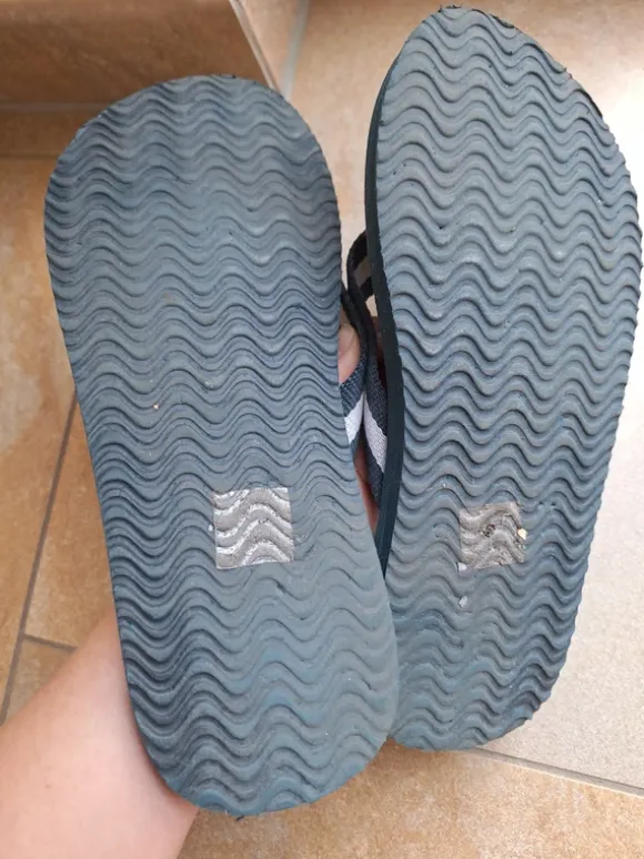 Herren Flip Flops / Zehentrenner dunkelblau, Gr. 43