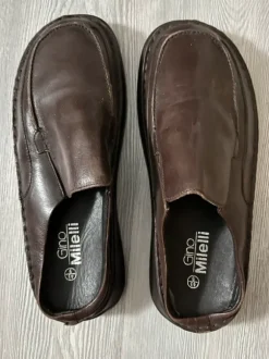 Herren Hausschuhe dunkelbraun