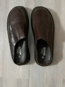 Herren Hausschuhe dunkelbraun