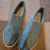 Herren Loafer 42 blau Sommerschuhe