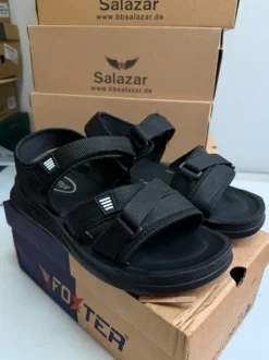 Herren Sandalen Schwarz 40