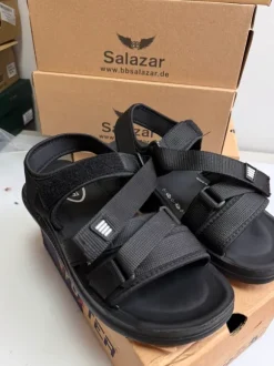 Herren Sandalen Schwarz 40