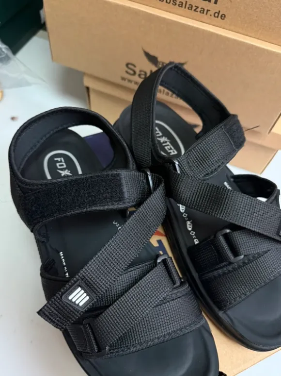 Herren Sandalen Schwarz 40