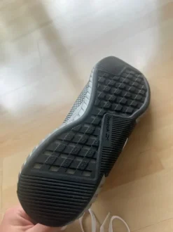 Herren Schuhe weiß, Silber, grau Reebok Flashfilm - Größe 45 - perfekter Zustand