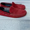 Herren slipper Rot von Sioux gr 9 1/2