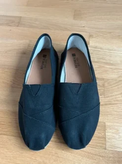 Herren Slipper Schuhe 44 schwarz Espandrillen