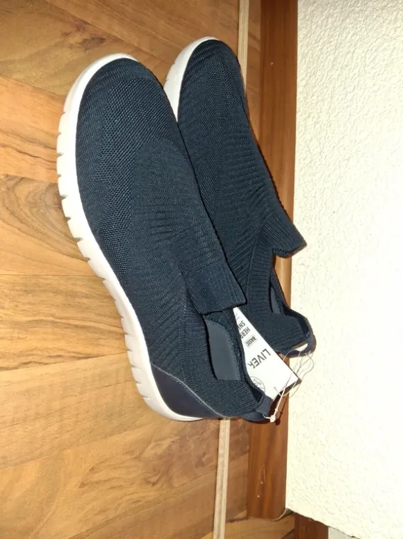 Herren Sneaker Slipps Schuhe Freizeitschuhe 42 Livergy