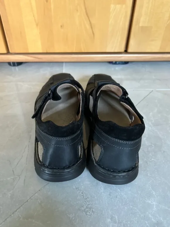 Herren Sommerschuhe Sandalen schwarz 41 neu