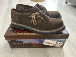 Herren Trachtenschuhe braun Größe 43