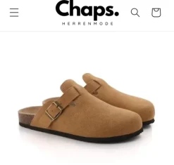 Herrenclogs aus Wildleder