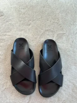 Herrenpantoffeln braun