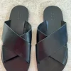 Herrenpantoffeln von COS schwarz