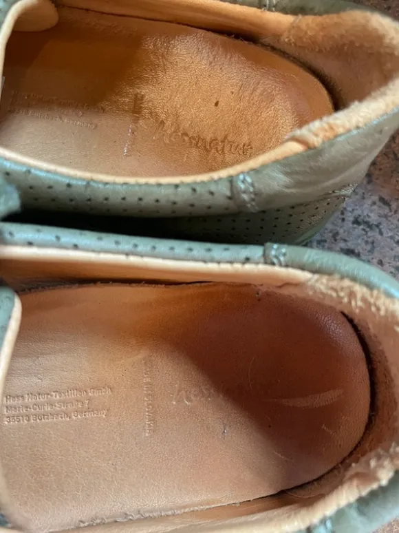 HessNatur Sneaker olivgrün