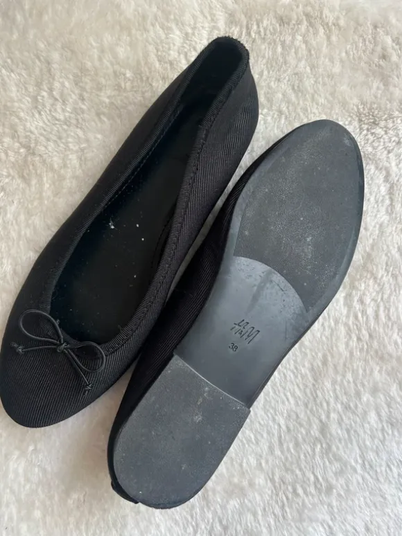 h&m ballerina schwarz