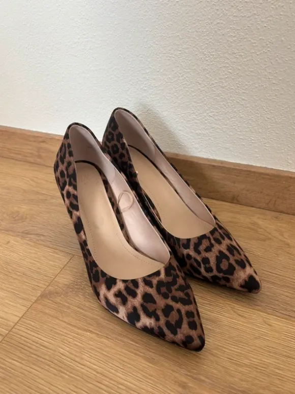 H&M Pumps Leopard Leo Muster