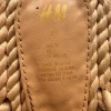 H&M Rope Sandalen / Slides – Gr. 38