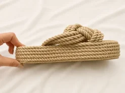 H&M Rope Sandalen / Slides – Gr. 38