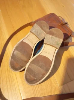 Hochwertige Leder-Slipper