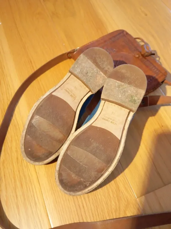 Hochwertige Leder-Slipper