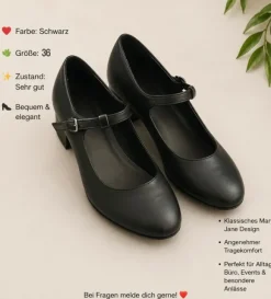 Hohe Schuhe schwarz Graceland