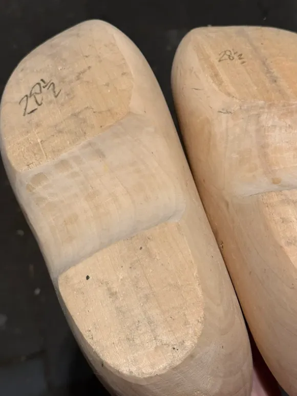Houten klompen maat 28.5 nieuw!