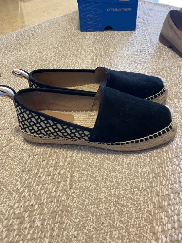 Hugo Boss Espadrilles schwarz beige