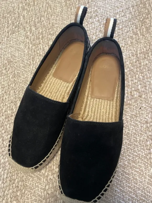 Hugo Boss Espadrilles schwarz beige