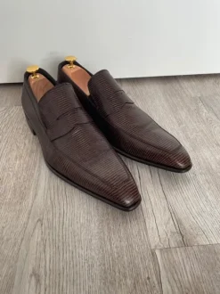 Hugo Boss Loafer Gr 42,5 Echsenleder