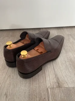 Hugo Boss Loafer Gr 42,5 Echsenleder