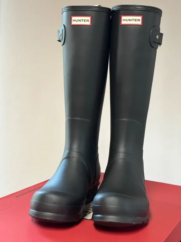 Hunter Gummistiefel Gr. 45/46 Original Tall Boots schwarz neu (ovp)