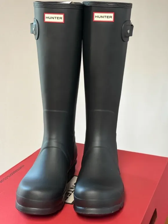 Hunter Gummistiefel Gr. 45/46 Original Tall Boots schwarz neu (ovp)